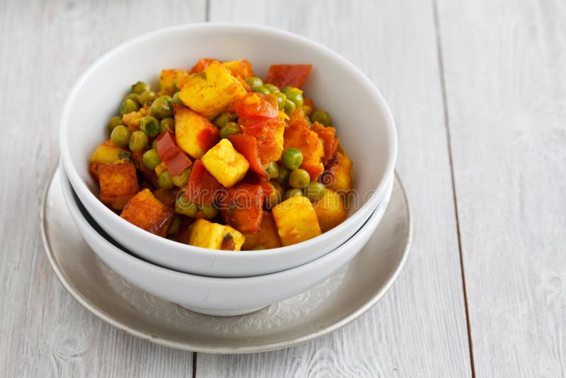 Indian Vegetarian Dish stock photo. Image of food, spicy - 21151520