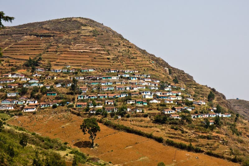 Indian Village stock photography