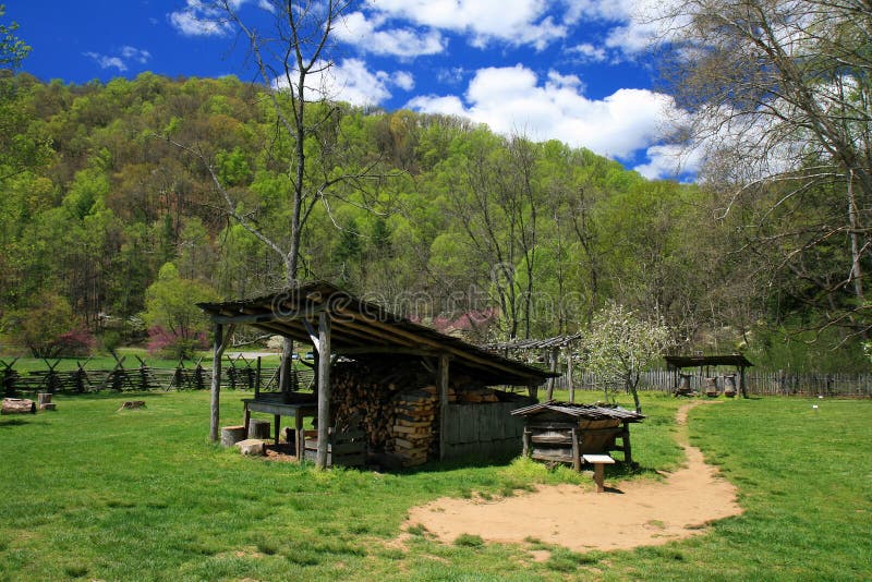 An Indian village stock photo