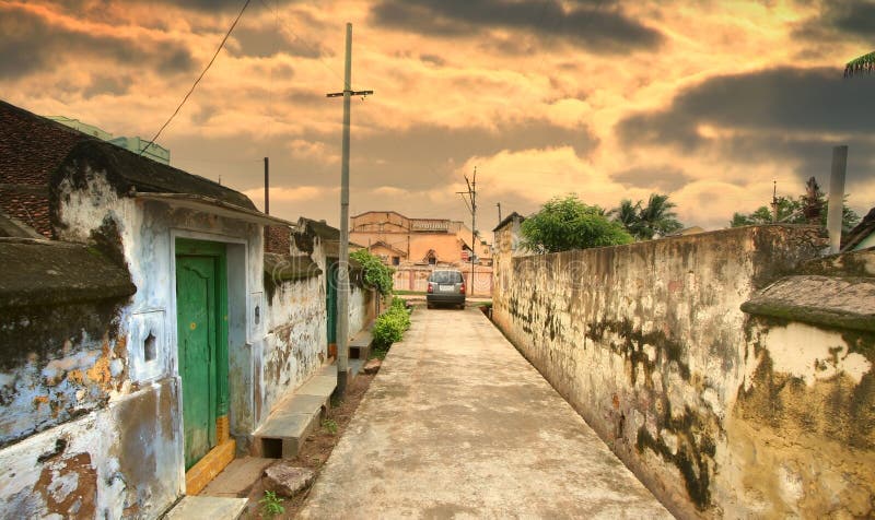 Indian Village stock photos