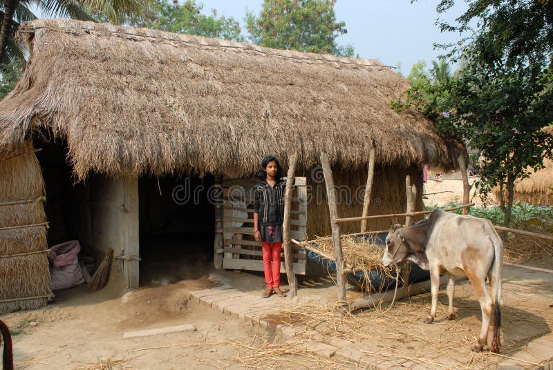 Indian village royalty free stock image