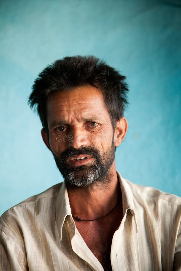 Indian villager man