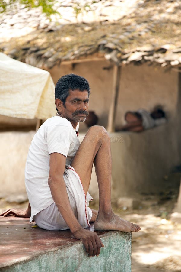 Indian villager man