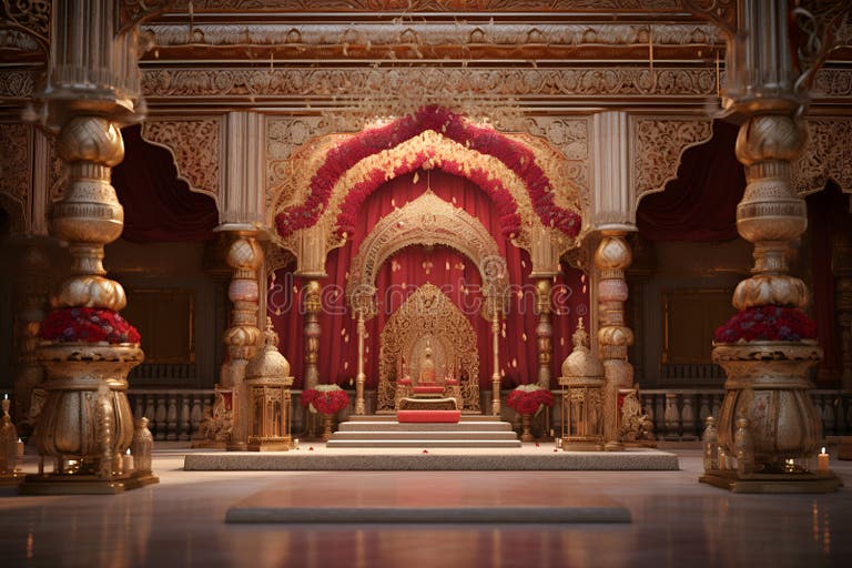 Wedding Mandap Stock Illustrations – 277 Wedding Mandap Stock