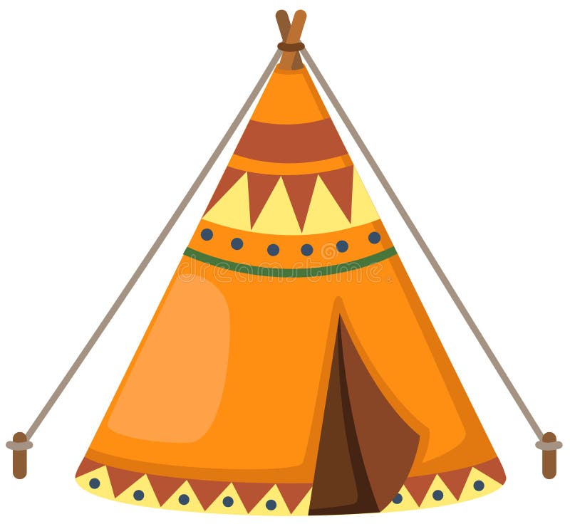 Чум картинка для детей на прозрачном фоне