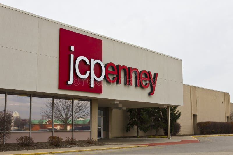 Indianapolis - circa im Dezember 2015: JC Penney Retail Mall Location lizenzfreie stockfotos Indianapolis - circa im Dezember 2015: JC Penney Retail Mall Location lizenzfreie stockfotos