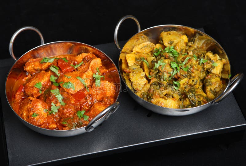 Indiański curry Rozdaje ob Karmową grzałkę