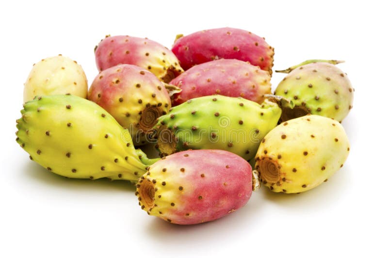 Indica opuntia καρπών ficus στοκ εικόνες