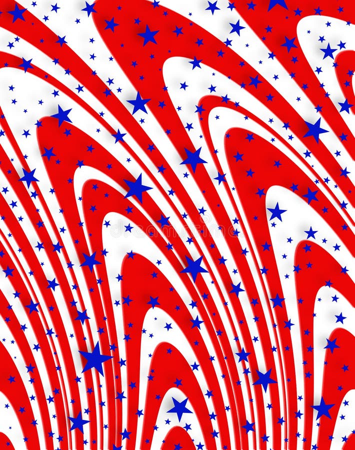 Indicador abstracto americano stock de ilustración Indicador abstracto americano stock de ilustración