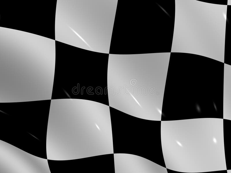 Very beautiful three-dimensional illustration. Finishing checkered flag. 3d. Very beautiful three-dimensional illustration. Finishing checkered flag. 3d