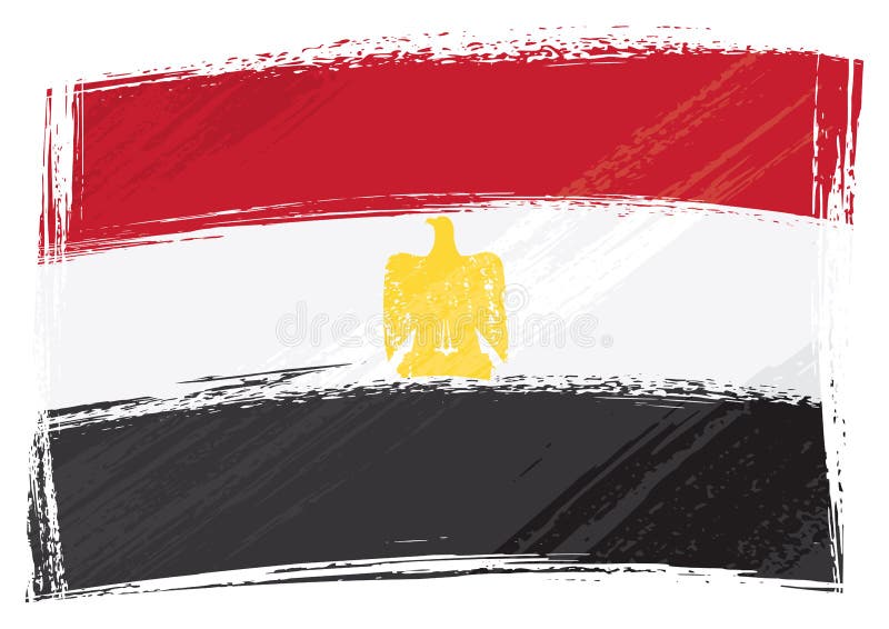 Indicador de Grunge Egipto stock de ilustración Indicador de Grunge Egipto stock de ilustración