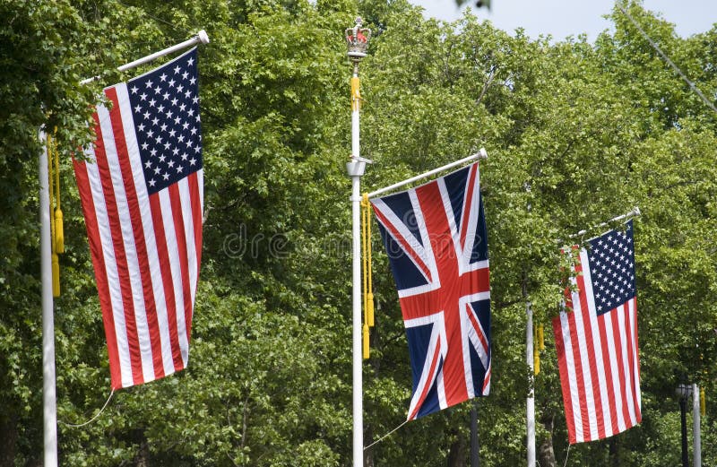 Indicadores americanos y británicos foto de archivo Indicadores americanos y británicos foto de archivo