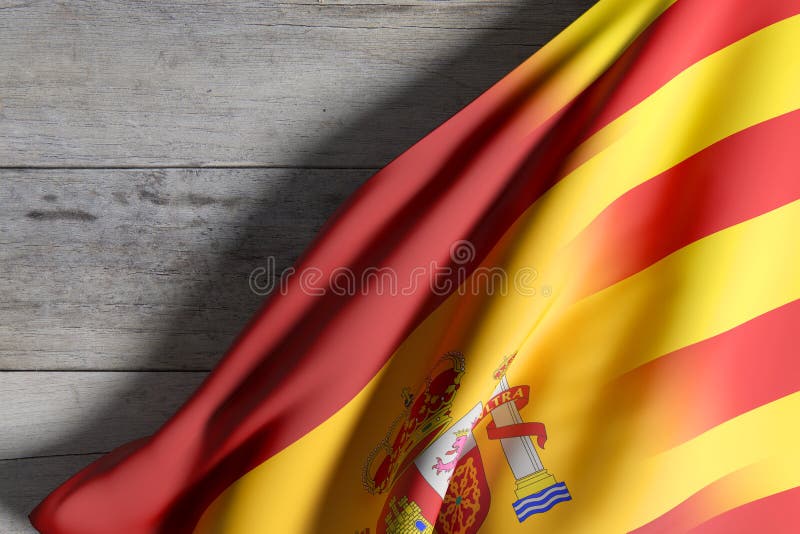 Indicadores de España y de Cataluña ilustración del vector Indicadores de España y de Cataluña ilustración del vector