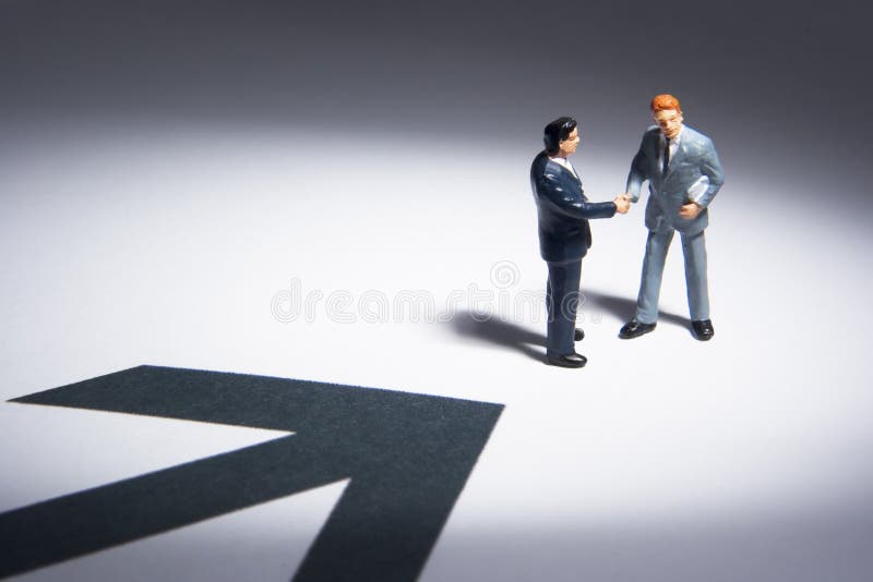 Indicare la strada migliorare commercio immagini stock libere da diritti Indicare la strada migliorare commercio immagini stock libere da diritti