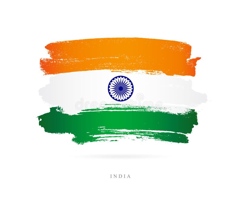 Indicateur de l'Inde Concept abstrait illustration stock Indicateur de l'Inde Concept abstrait illustration stock