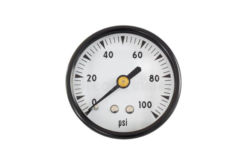 Indicateur de pression de cadran images stock Indicateur de pression de cadran images stock