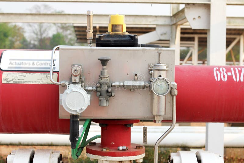 Manomètre, gros plan d'un instrument de mesure photos libres de droits