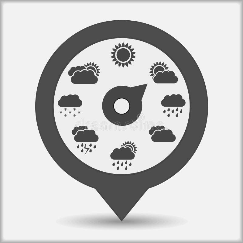 Indicateur de temps illustration stock Indicateur de temps illustration stock