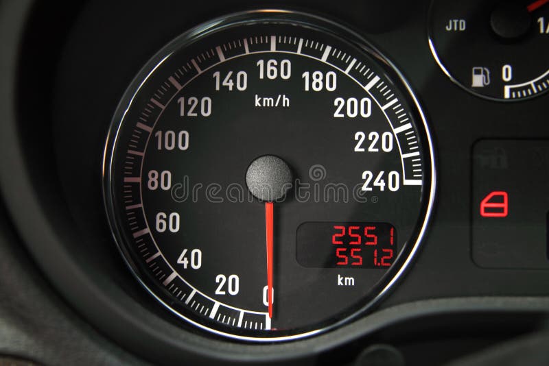 Indicateur de vitesse photographie stock libre de droits Indicateur de vitesse photographie stock libre de droits