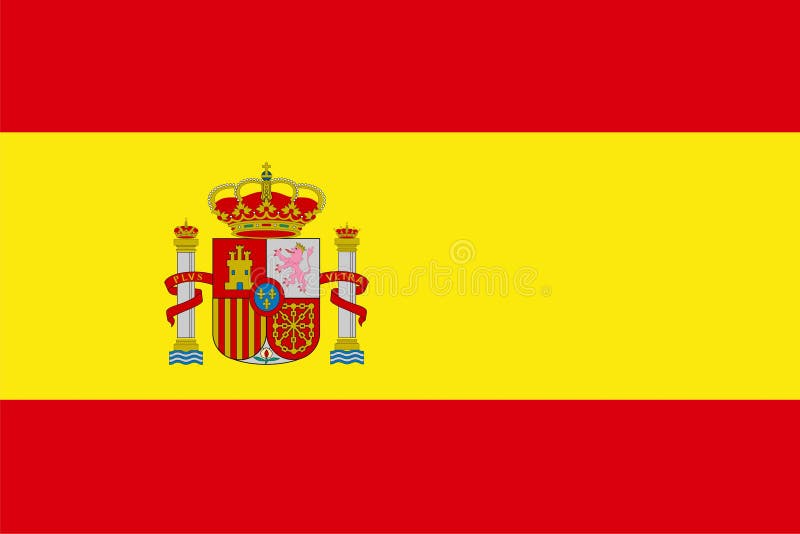 Indicateur Espagne illustration de vecteur