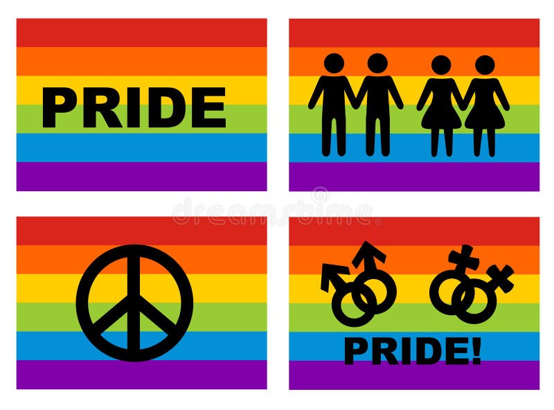Indicateur et graphismes homosexuels illustration libre de droits Indicateur et graphismes homosexuels illustration libre de droits