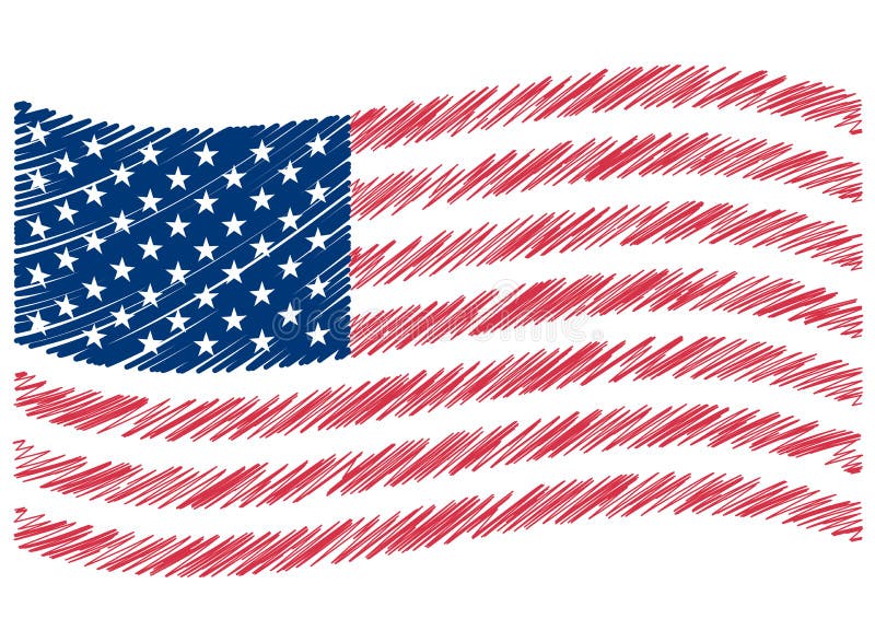 indicateur Etats-Unis d'art illustration libre de droits indicateur Etats-Unis d'art illustration libre de droits