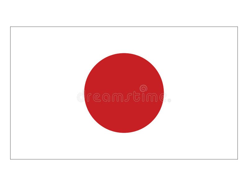 Indicateur Japon illustration stock