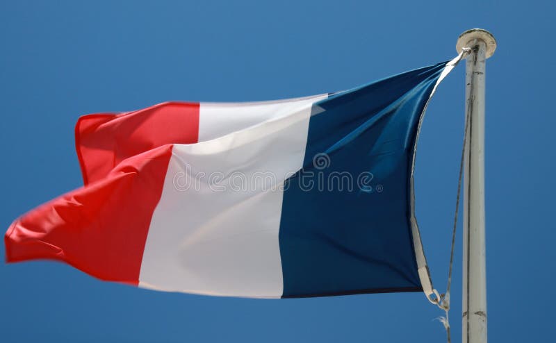 Indicateur national français photographie stock libre de droits Indicateur national français photographie stock libre de droits