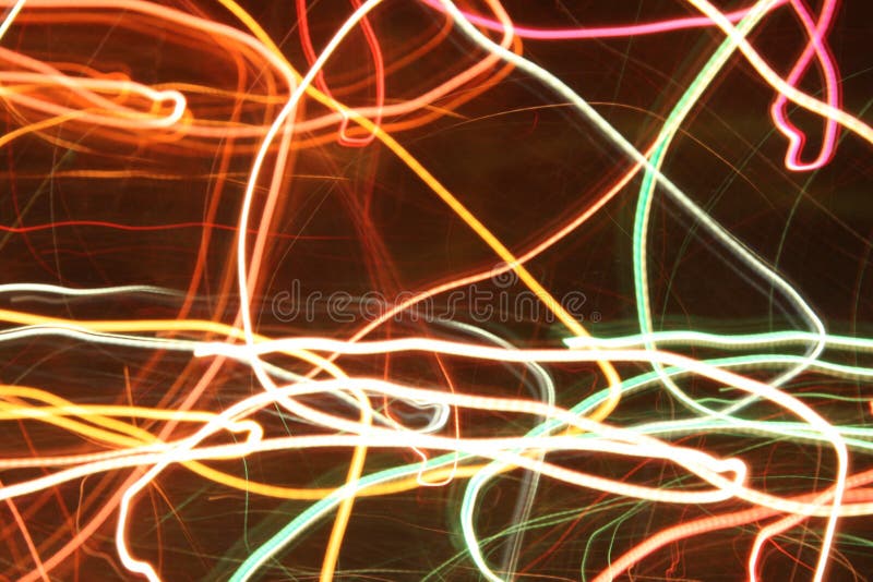 Abstract light image - colored leds in motion. Abstract light image - colored leds in motion