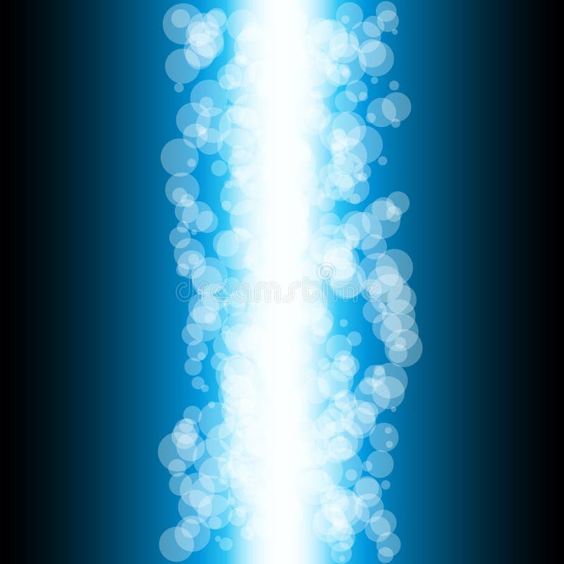 Indicatori luminosi blu magici illustrazione di stock Indicatori luminosi blu magici illustrazione di stock