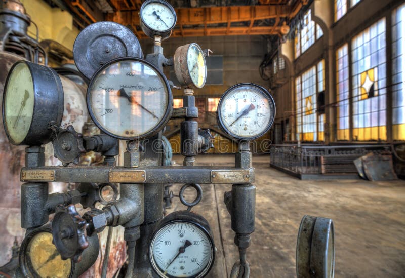 Indicators for the measurement in an old factory