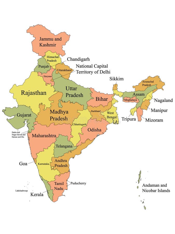Indiens stater och unionsområden