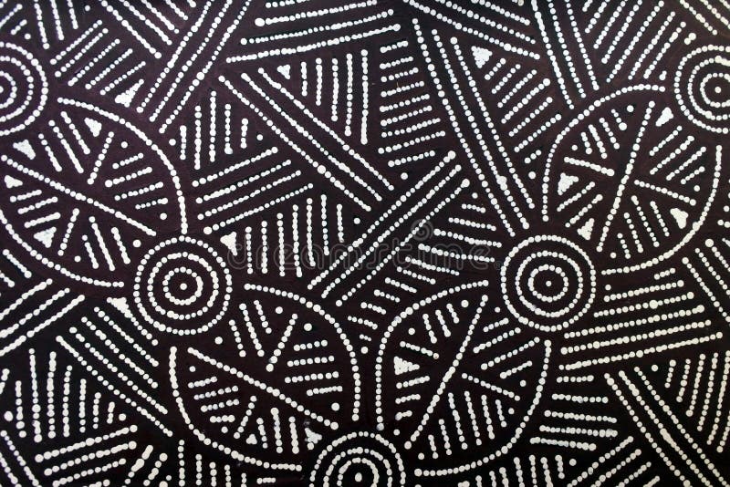 Indigenous Australian art Dot painting background