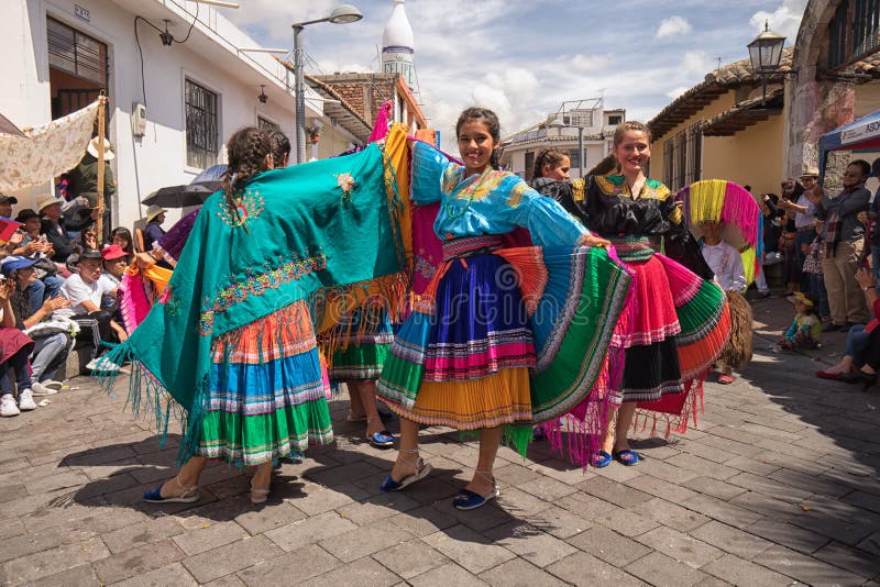 Indigenous Women in Traditional Clothes Editorial Stock Image - Image ...