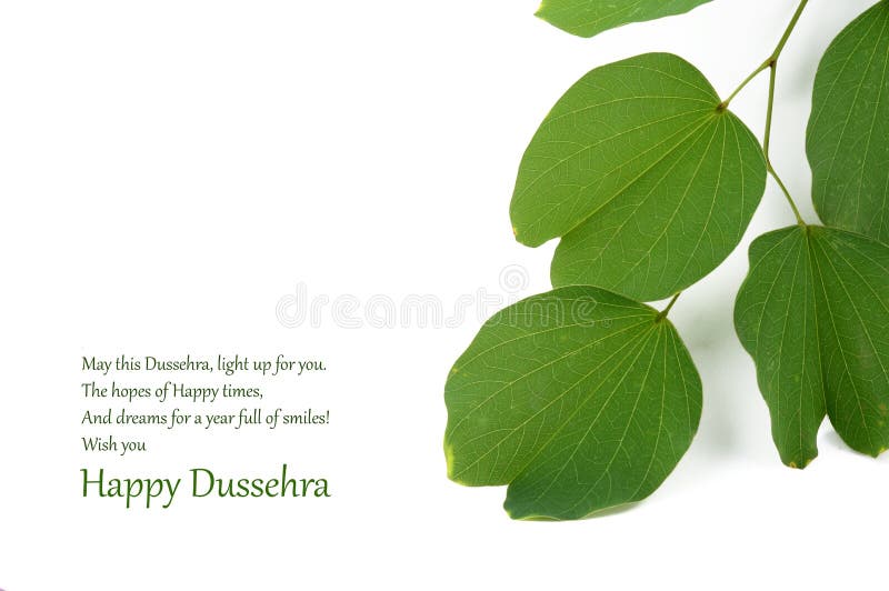 Indisch Festival Dussehra, die gouden blad tonen royalty-vrije stock afbeelding Indisch Festival Dussehra, die gouden blad tonen royalty-vrije stock afbeelding