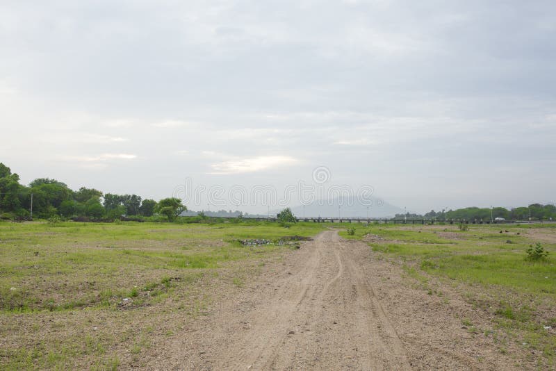 Indisch Landschap stock foto