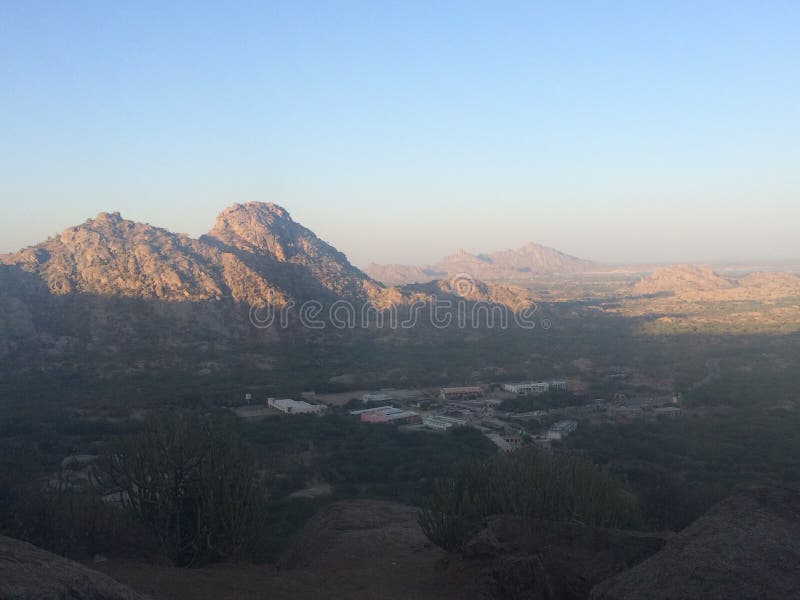 Indisch Landschap stock foto