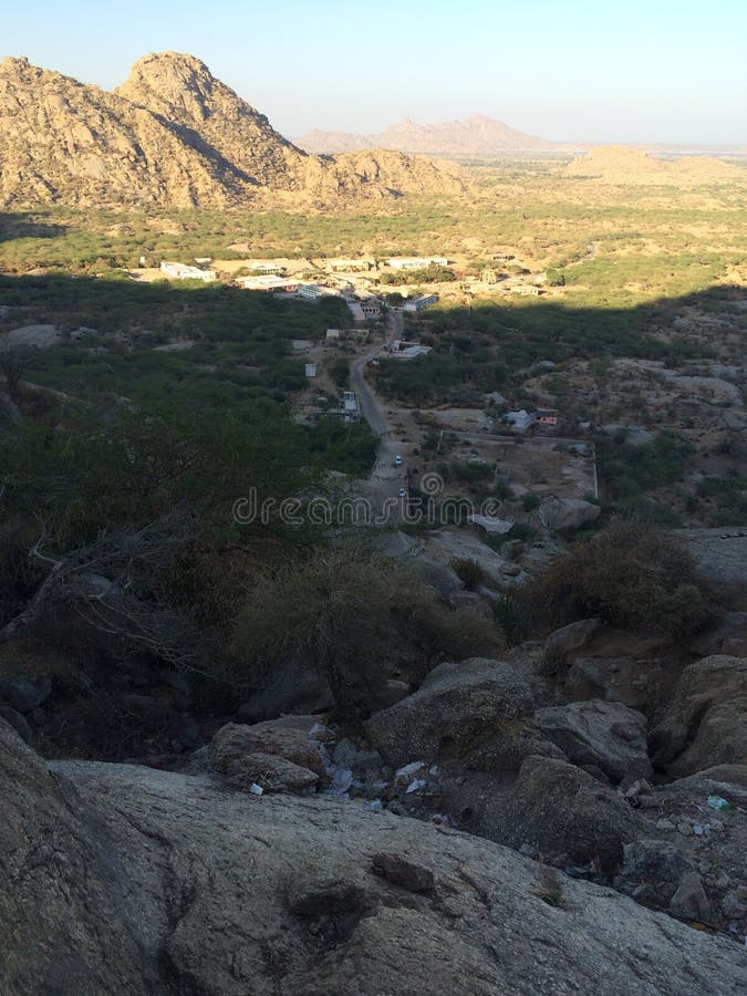 Indisch Landschap royalty-vrije stock afbeelding