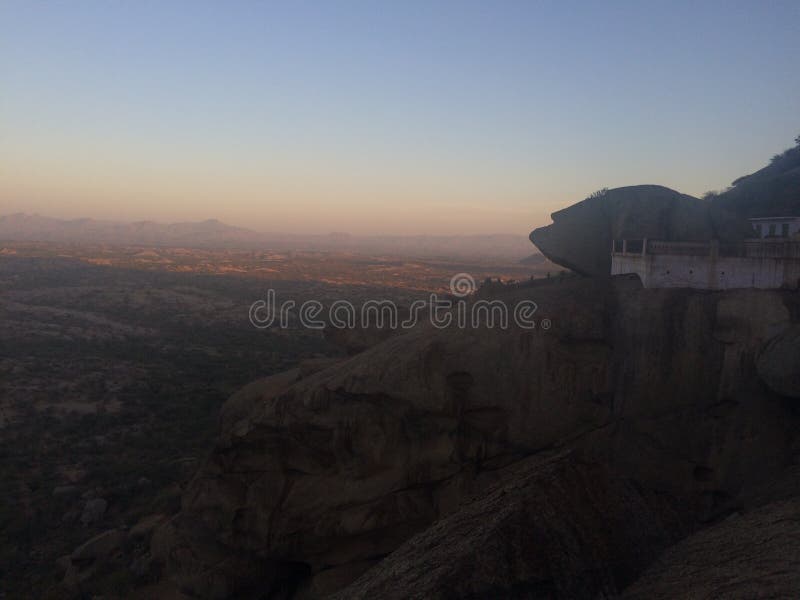 Indisch Landschap royalty-vrije stock afbeeldingen