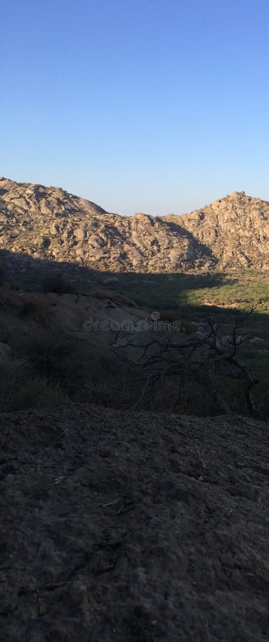 Indisch Landschap stock afbeelding