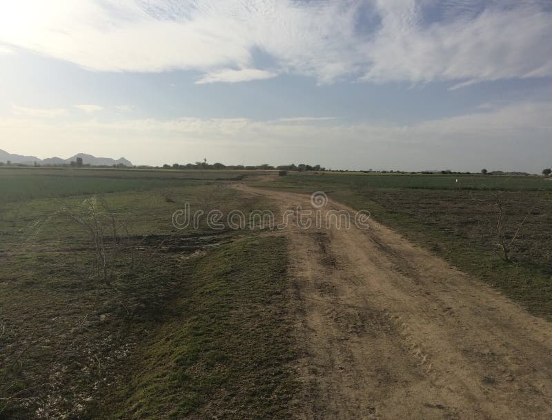 Indisch Landschap stock afbeeldingen
