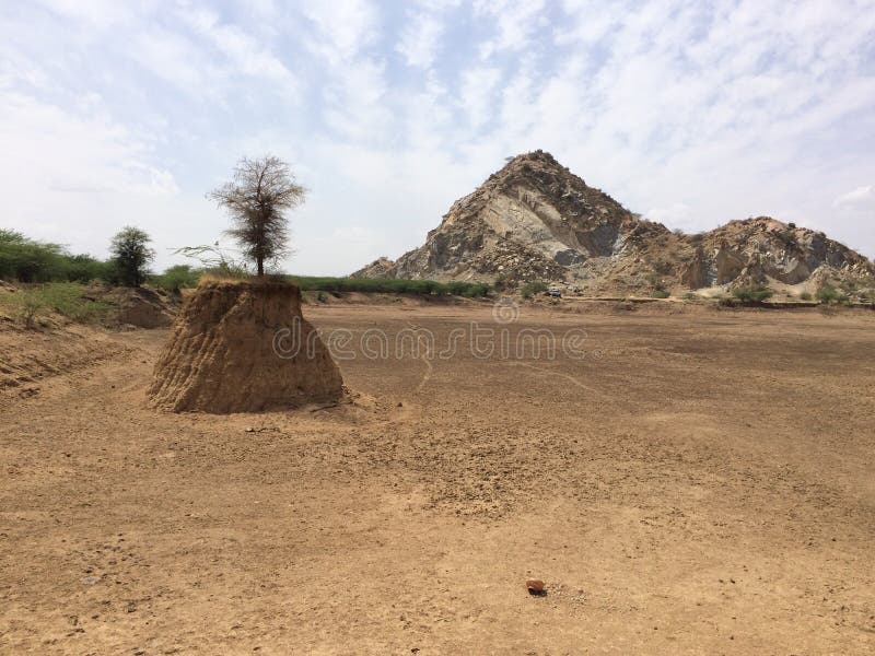 Indisch Landschap royalty-vrije stock fotografie