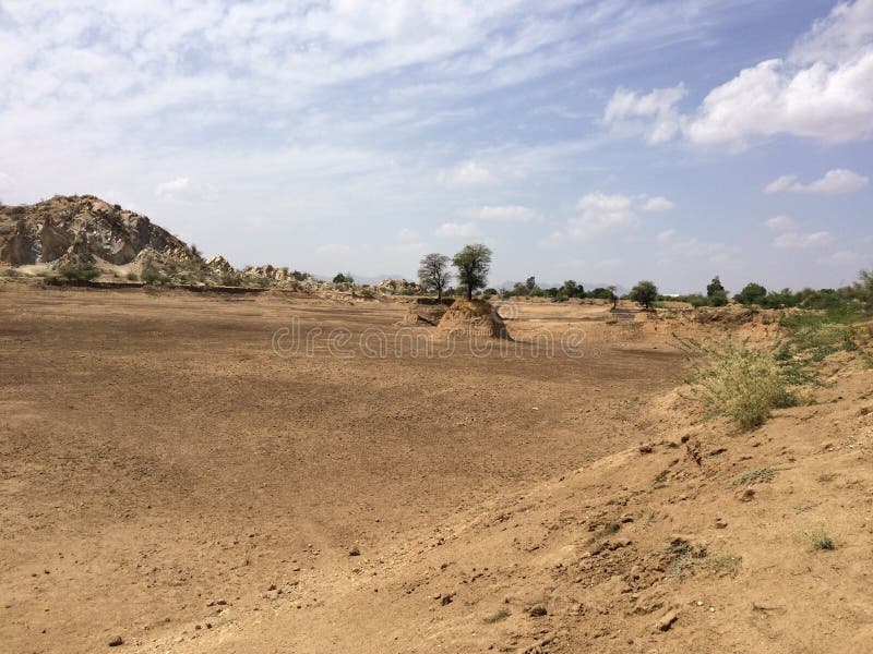 Indisch Landschap stock afbeeldingen
