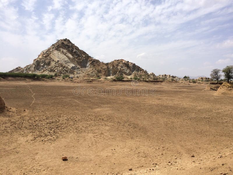 Indisch Landschap stock foto