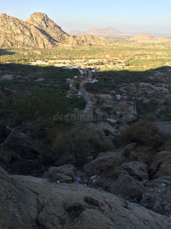 Indisch landschap l royalty-vrije stock afbeeldingen