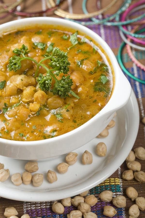 Indische Suppe, Kabuli Channa Stockbild - Bild von suppe, geschmackvoll ...
