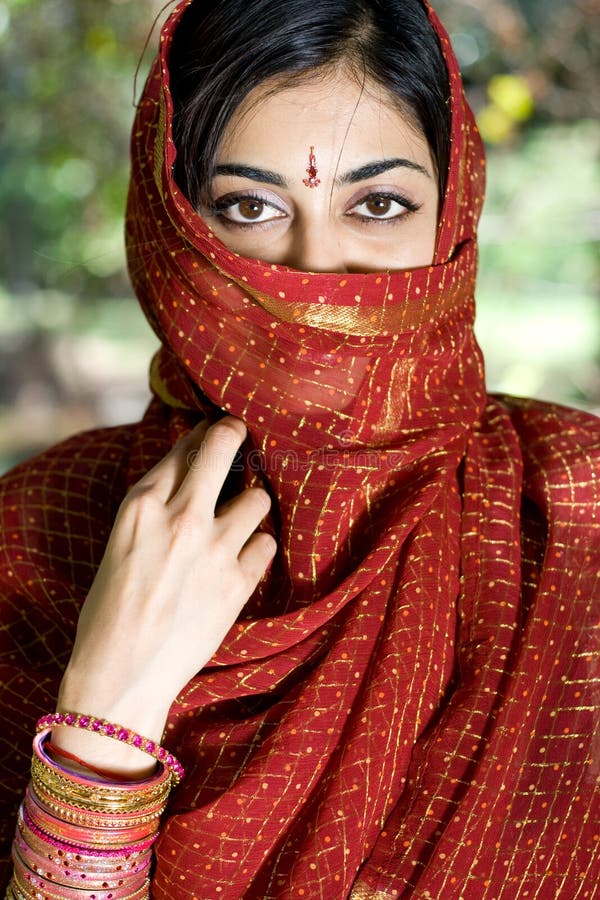 Indische vrouw royalty-vrije stock fotografie Indische vrouw royalty-vrije stock fotografie