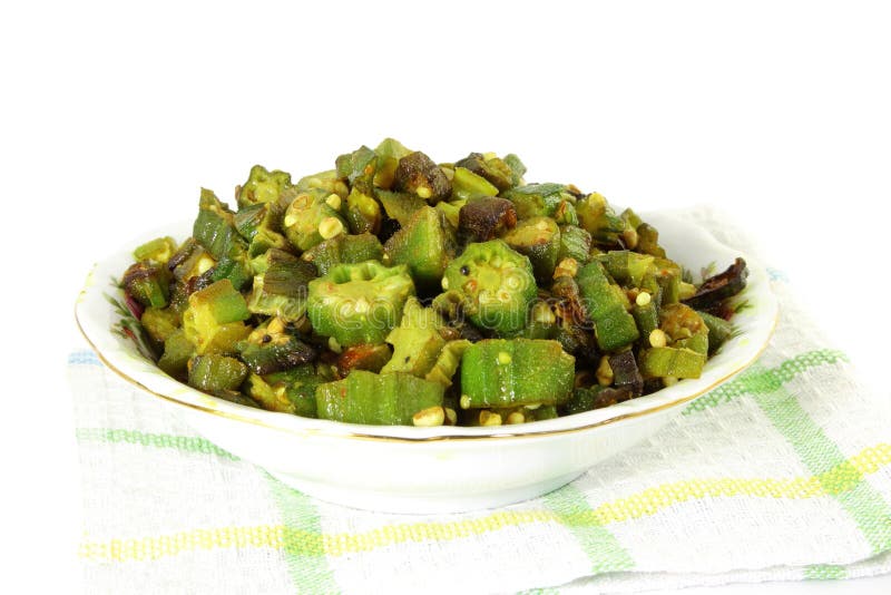 Ladyfinger stockfoto. Bild von indisch, grün, griechisch 60294414