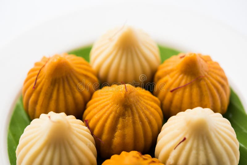 Indisches Süßes Lebensmittel Nannte Modak Speziell ...