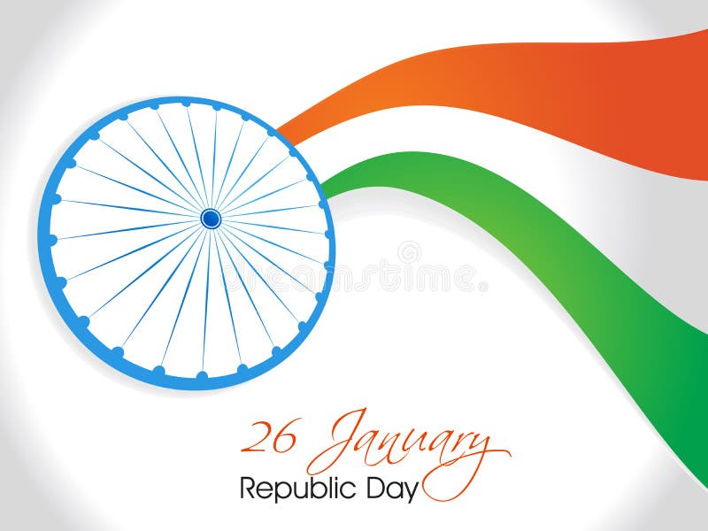 Indisk bakgrund w för dag för republik för självständighetdag